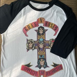 Guns N Roses Fan Baseball Shirt